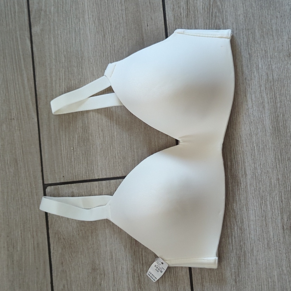 Maurices bra top 32B   Lace Sports Bra Bralette White